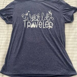 Bundle of 4 Mom Wear To Disney T-shirts (Size Large)